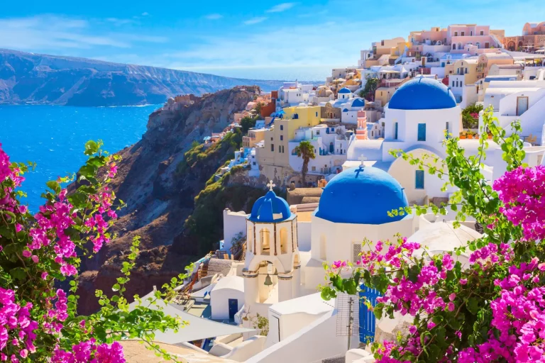 Ön Santorini, Grekland.
